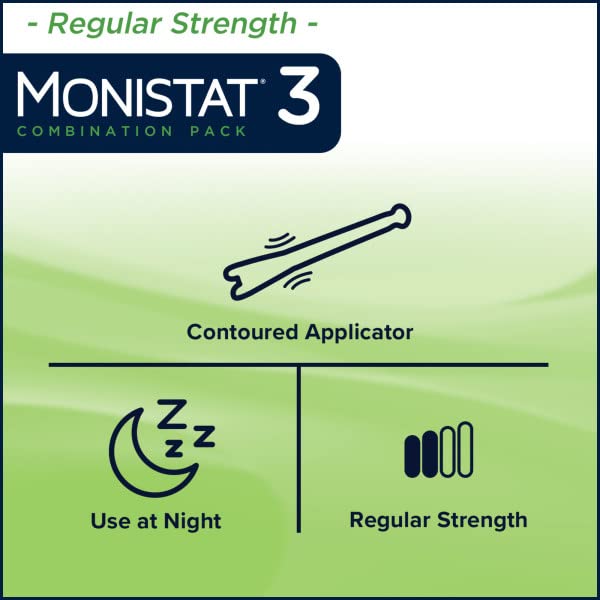 Monistat 3 Vaginal Antifungal Combination Pack - 3 Each, Pack of 2 Monistat buy supplements canada
