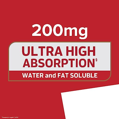 Qunol CoQ10 200mg Softgels, Ultra CoQ10 - Ultra High Absorption Coenzyme Q10 Supplem Qunol buy supplements canada