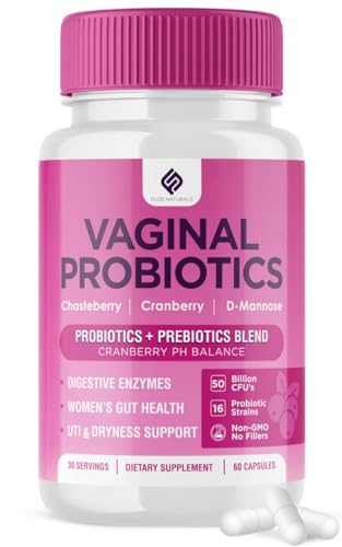 Vaginal Probiotics for Women Digestive Enzymes Gut Health PH Balance Pills, Women's Fuze Naturals buy supplements canada