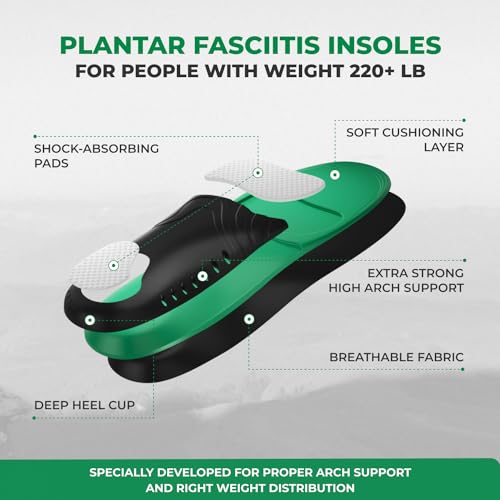 220+ lbs Plantar Fasciitis Strong Arch Support Insoles Inserts Men Women EASYFEET buy supplements canada