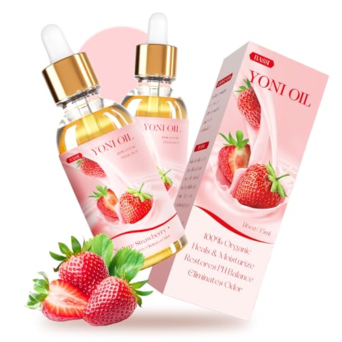 BASSI 2PCS Yoni Oil Organic Feminine Oil Vaginal Moisturizer - Ph Balance for Women - Feminine Deodorant BASSI buy supplements canada