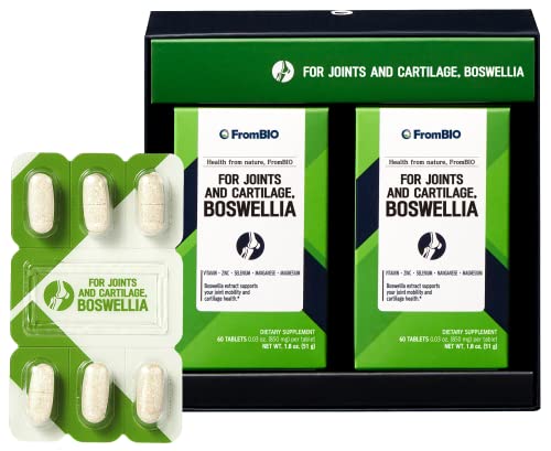 FromBIO for Joints Health and Cartilage, Boswellia, 1,000mg of Boswellia and 71mg of AKBA & KBA FromBIO buy supplements canada