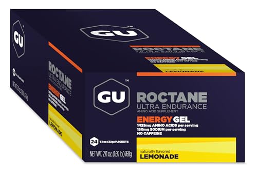 GU Energy Roctane Ultra Endurance Energy Gel, 24-Count, Lemonade GU Energy buy supplements canada