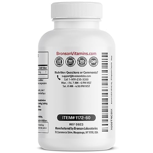 Bronson CoQ10 100 MG High Potency Cellular Energy Production, 60 Vegetarian Capsules Bronson buy supplements canada