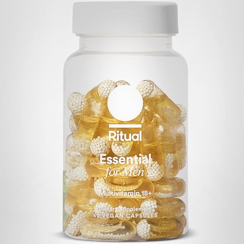 Ritual Men’s 18+ Daily Multivitamin - Key Essential Vitamins and Minerals to Support Energy, Muscle, Heart, Brain Health* - Including Zinc, D3, B12, A, K2 Ritual buy supplements canada