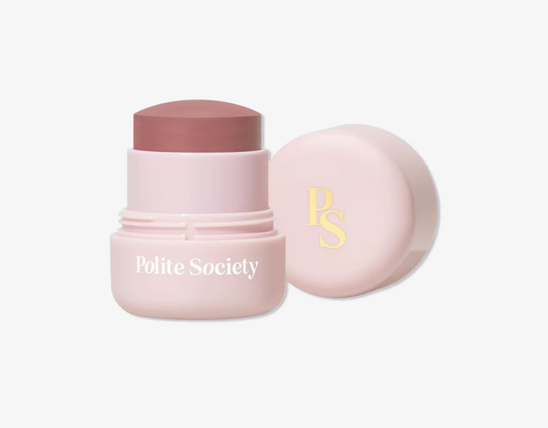 Polite Society Polite Pops Powder Blush Stick, Hybrid Cream to Powder Formula, Buildable Color with Coastal Plant and Vitamin E, Sydney flushed nude Generic buy supplements canada