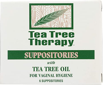 Tea Tree Therapy - Suppository with Tea Tree Oil For Vaginal Hygiene (2-Pack of 6) Tea Tree Therapy buy supplements canada