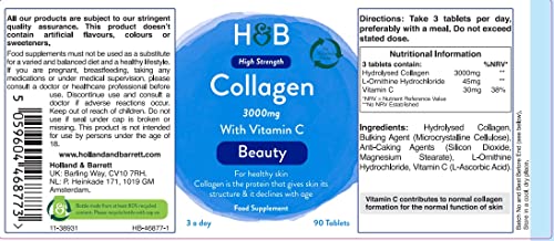 Holland & Barrett Bovine Collagen Tablet 3000mg 90 Tablets Holland & Barrett buy supplements canada