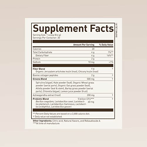 ROUNDHOUSE PROVISION Morning Kick, Powder Supplement for Healthy Digestion ROUNDHOUSE PROVISION buy supplements canada