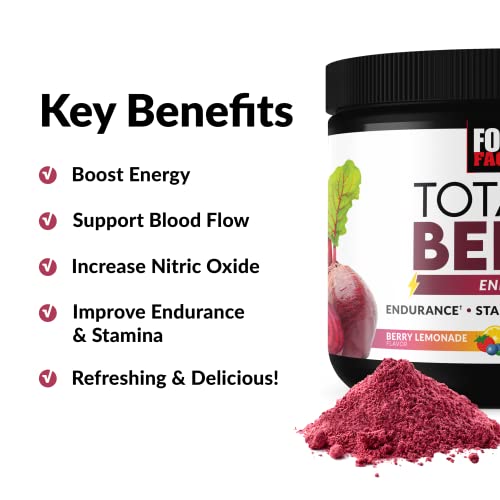 FORCE FACTOR Total Beets Beet Root Powder with Energy, NO3-T Nitrates to Support Force Factor buy supplements canada
