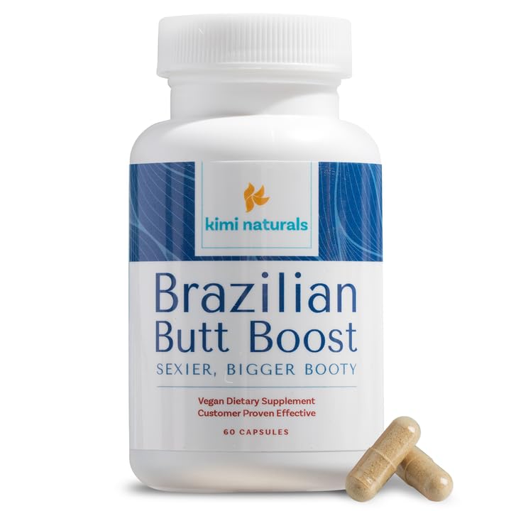 Kimi Naturals Butt Enhancer Pills - Tightening and Butt Lifting Supplements for Bigger Booty and Curvy Hips - Fast Growth Bum Enhancement 60 Capsules KIMI buy supplements canada