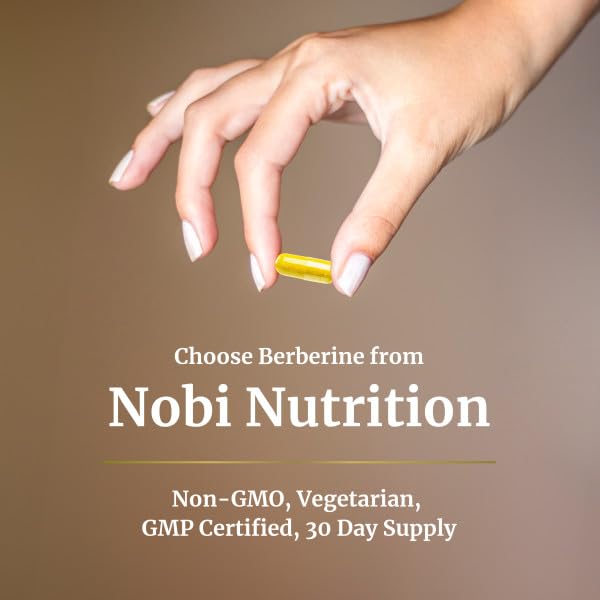 Berberine HCL 1500mg for Weight Management | Botanical Keto Inducing Berberine Supplement Nobi Nutrition buy supplements canada