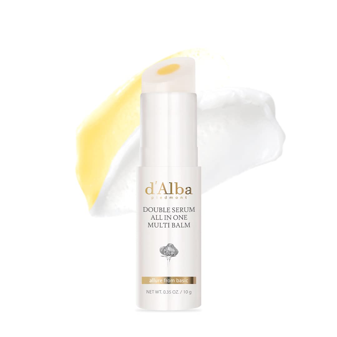 d'alba Piedmont White Truffle Double Serum All-in-one Multi Balm, Stick Balm, Vegan Skincare with Vitamin C and Vegan Collagen d'alba Piedmont buy supplements canada
