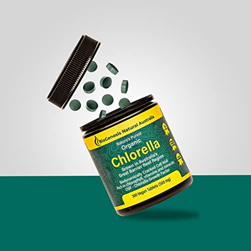 Biogenesis Organic Chlorella Tablets | Australian Grown | Chlorophyll-Rich Biogenesis buy supplements canada