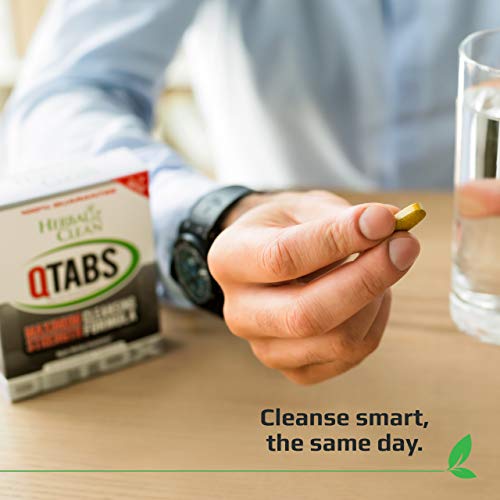 Herbal Clean - QTabs Same-Day Detox, Portable and Discreet, 10 Tablets Herbal Clean buy supplements canada