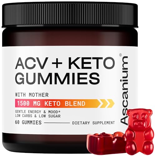 Ascanium Keto ACV Gummies 1500mg - Low-Sugar & Low-Carbs Apple Ascanium buy supplements canada