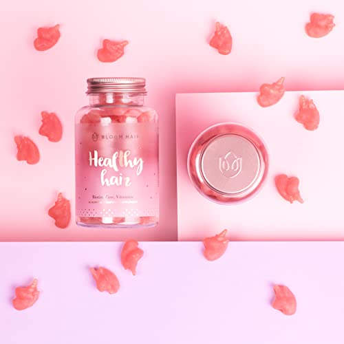 Bloom Hair Gummies for Faster Hair Growth & Biotin Vitamins for Rapid Hair Growth Bloom Hair buy supplements canada