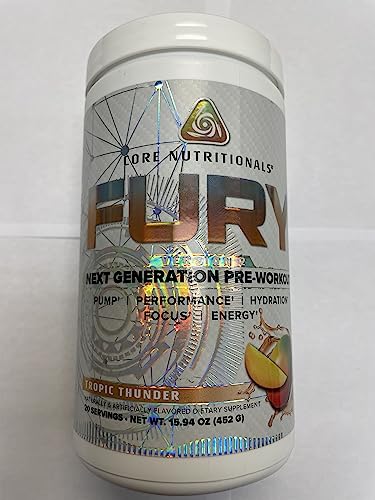 Core Nutritionals Fury V2: Pre-Workout Powder to Maximize Performance in The Gym W/Zum Core Nutritionals buy supplements canada