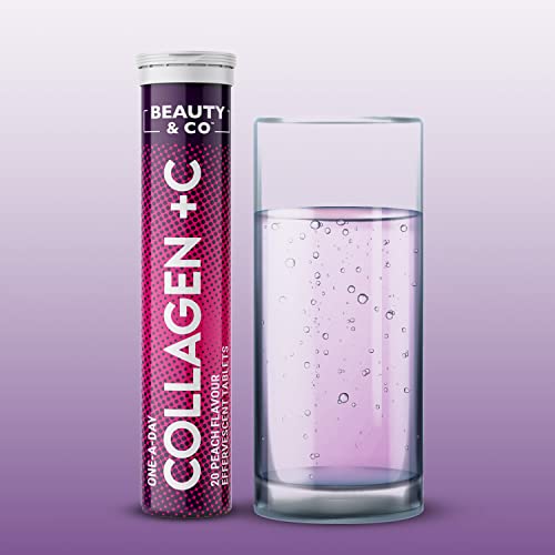 Collagen Effervescent - Marine Collagen & Vitamin C (2 Tubes) Beauty & Co buy supplements canada