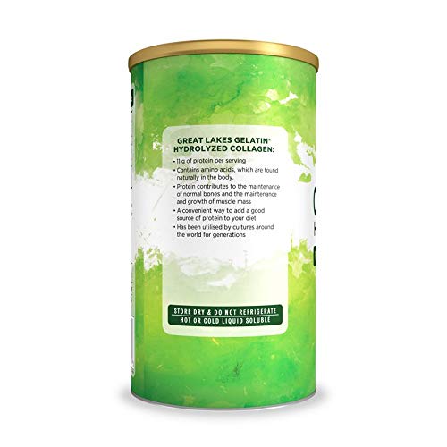 Great Lakes Gelatin Collagen Hydrolysate, Grass-Fed Bovine Hydrolysed Collagen Peptides Protein Great Lakes Gelatin buy supplements canada