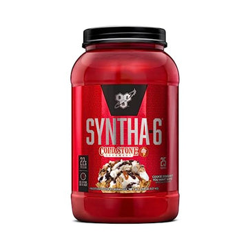 BSN Syntha-6 Whey Protein Powder, Cold Stone Creamery- Cookie Doughn't You Want BSN buy supplements canada