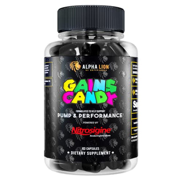ALPHA LION Gains Candy, Supplement Pills for Muscle Pump & Blood Flow, Nitric Oxide ALPHA LION buy supplements canada