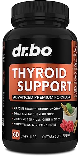 Thyroid Support for Women & Men Supplement - Natural Metabolism, Mood & Energy Enhancer DR. BO buy supplements canada
