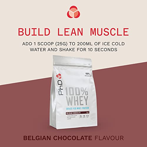 PhD Nutrition 100 Percent Whey, Grass Fed Whey, Lean Muscle Protein Powder PhD buy supplements canada