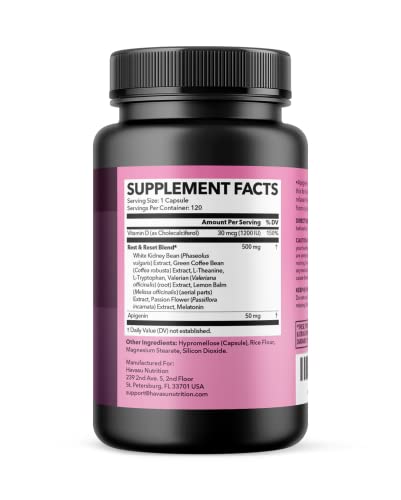 Night Time Fat Burner for Women | Weight Loss and Sleep Support Blend With Apigenin HAVASU NUTRITION buy supplements canada