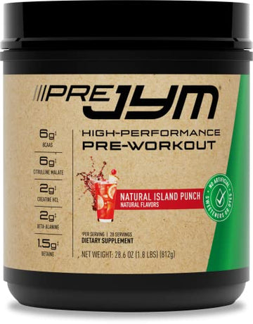 JYM Supplement Science Pre JYM Pre Workout Powder - BCAAs, Creatine HCI, Citrulline JYM Supplement Science buy supplements canada