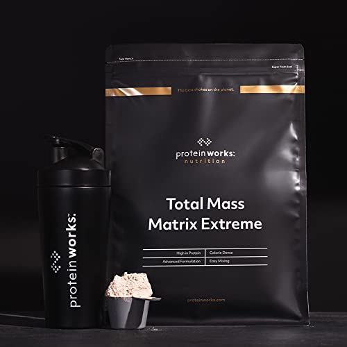 Protein Works - Total Mass Matrix Extreme Mass Gainer | High Calorie Protein Powder Protein Works buy supplements canada