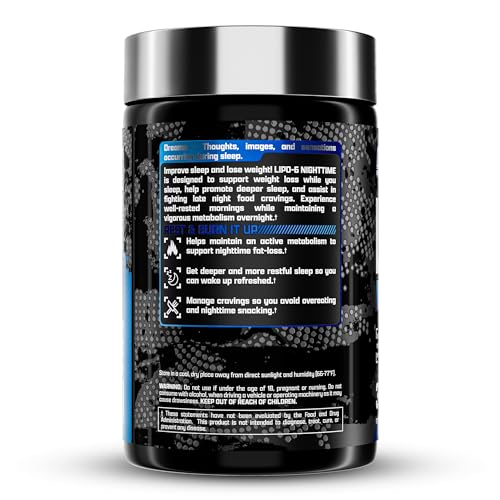 Nutrex Lipo 6 Nighttime Fat Burner | Melatonin Sleep Aid & Weight Loss Diet Pills Nutrex Research buy supplements canada