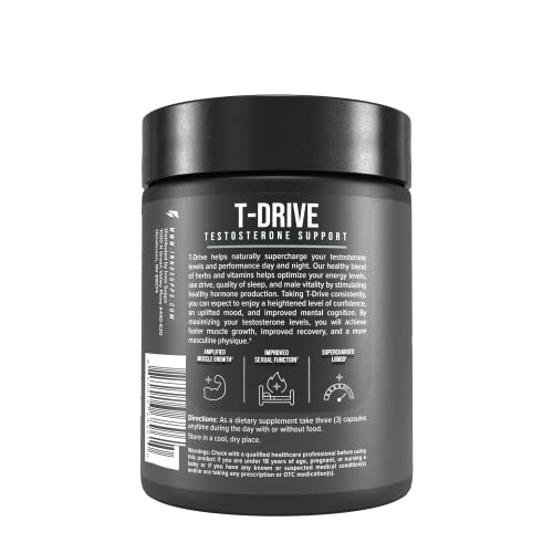 InnoSupps : T-Drive | Testosterone Booster | Amplify Muscle Growth | KSM-66 Ashwagand InnoSupps buy supplements canada