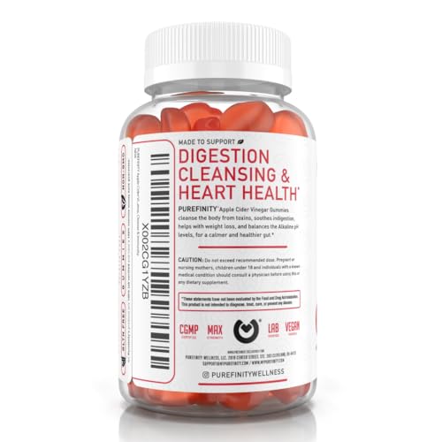 PUREFINITY Apple Cider Vinegar Gummies – Raw, Natural, Unfiltered ACV from The Mother PUREFINITY buy supplements canada