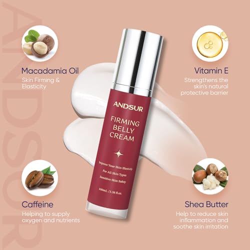 B Flat Belly Firming Cream, Skin Tightening Cream for Body, Belly Firming and Tightening ANSDUR buy supplements canada