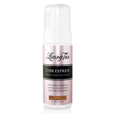 Loving Tan 2 HR Express Self Tanning Mousse, Dark - Streak Free, Natural, Professional Quality - 5+ Sunless Self Tanner Loving Tan buy supplements canada