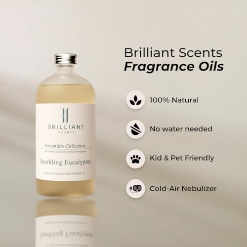 Brilliant Scents - Sparkling Eucalyptus | Luxury Home & Business Scent | Fragrance Oil - 500ml Brilliant Scents buy supplements canada