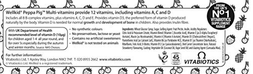 Wellkid Peppa Pig Chewable Gummy Vitamins by Vitabiotics - UK's No. 1 Vitamin Company Wellkid buy supplements canada