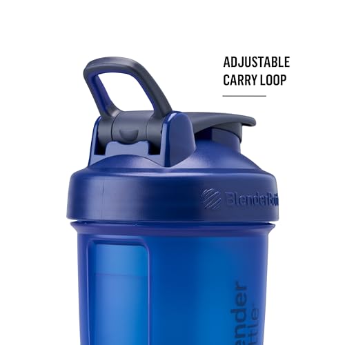 BlenderBottle Shaker Bottle with Pill Organizer and Storage for Protein Powder, Classic V2 ProStak System Blender Bottle buy supplements canada