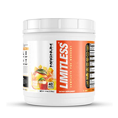 LIMITLESS Magnum 504g - Muscle Workout Powder, Sport Pre Workout for Men and Women LIMITLESS buy supplements canada