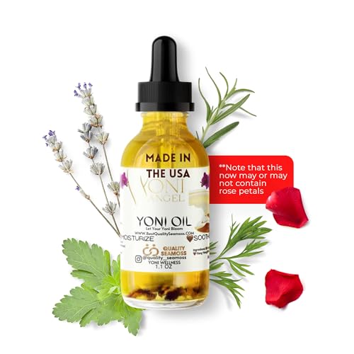 Natural Yoni Oil, Mint Fresh Feminine Care Oil, Reduces Odor, Restores pH Balance, All Natural, Herbal Yoni Quality Seamoss and Yoni Oil buy supplements canada