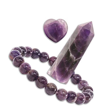 Goplemo Crystals and Healing Stones Gift Set, Amethyst Healing Crystals Set for Reiki Meditation Goplemo buy supplements canada