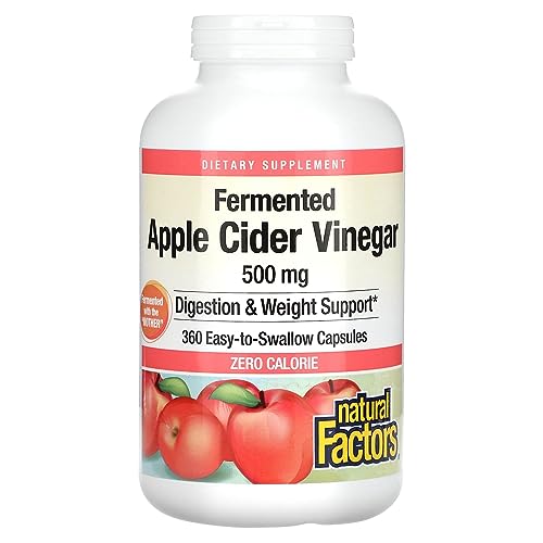 Natural Factors, Apple Cider Vinegar Capsule, Supports Digestion and Weight Management Natural Factors buy supplements canada