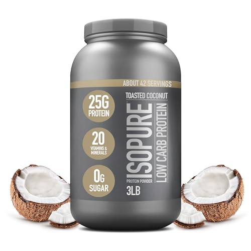 Isopure Protein Powder, Low Carb Whey Isolate with Vitamin C & Zinc for Immune Support Isopure buy supplements canada