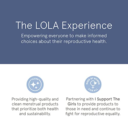 LOLA Organic Cotton Tampons, 60 Count - Super Plus Tampons, Period Feminine Hygiene Products LOLA buy supplements canada