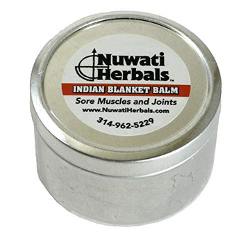 Healing Balm Massage for Sore Muscles and Joints – Nuwati Herbals Indian Blanket Balm – Sweet Smelling Warmth with Cinnamon, Cloves, Camphor, Menthol, 4 Ounces Nuwati Herbals buy supplements canada