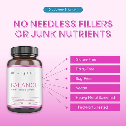 Dr. Brighten Balance - Hormone Balance for Women with Chasteberry and DIM - Targets Dr. Brighten buy supplements canada