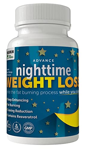 Maximum Slim Advanced Nighttime (Fat Burning) Weight Loss with African Mango, Green Tea Maximum Slim buy supplements canada