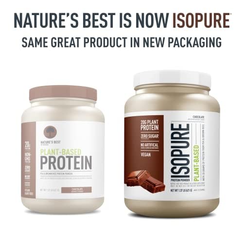 Isopure Chocolate Vegan Protein Powder, with Monk Fruit Sweetener & Amino Acids Isopure buy supplements canada