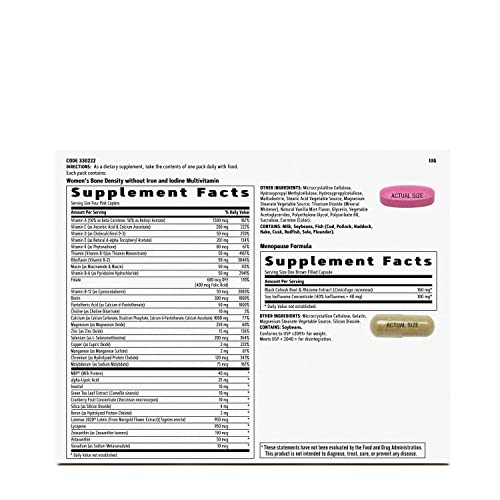 GNC GNC Women's Menopause Support Vitapak | Targeted for Hot Flashes & Bone Health GNC buy supplements canada